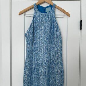 CeCe by Cynthia Steffe Light Blue Bodycon Racerback Dress